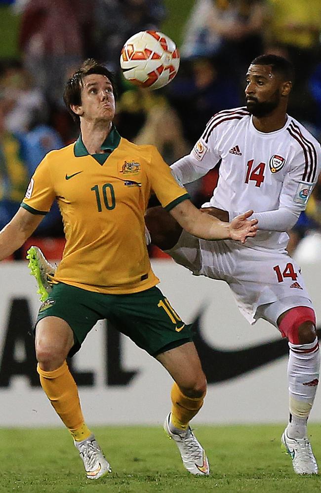 Robbie Kruse is now one of the most experienced Socceroos players.