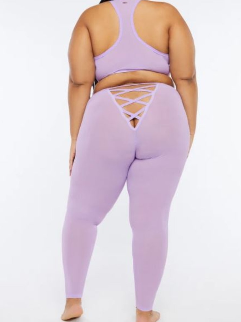 Savage X Fenty | Punk Purple Lineup High-Waist Pocket Legging, Size XL