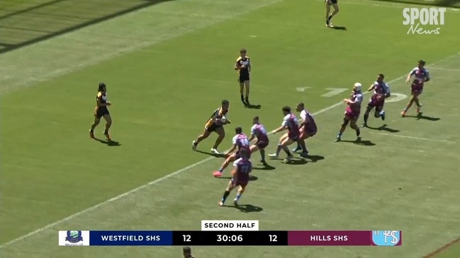 NRL Schoolboy Cup: Hills Sports High v Westfields Sports High Match Highlights