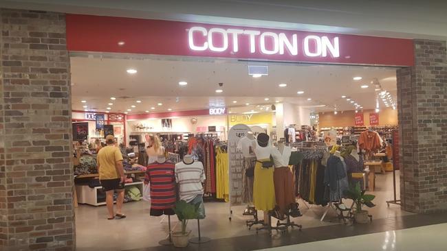 The existing Cotton On store at Stockland Rockhampton.