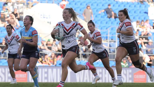 Rep star Tarryn Aiken is one of several Roosters players who have re-signed. Picture: Getty Images/Getty Images