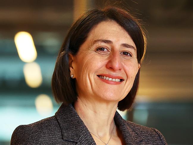 Optus Managing Director of enterprise and business, Gladys Berejiklian. Jane Dempster/The Australian