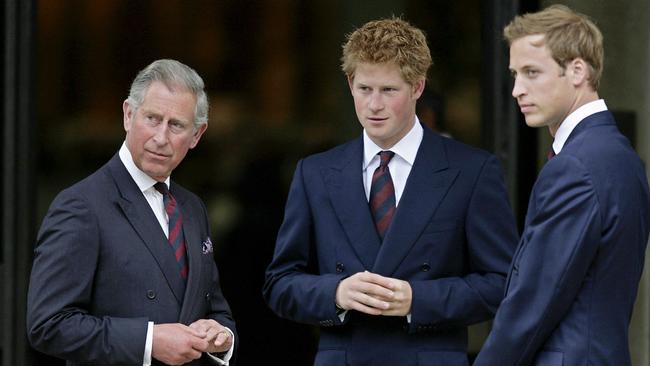 Relations between Harry and the rest of his family have soured in recent years. Picture: AFP