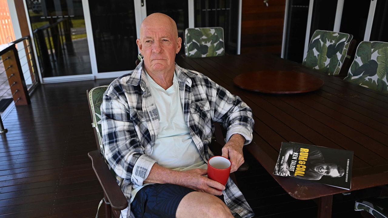 Gordon Nuttall at his home in Woodgate in 2023. Picture: Lyndon Mechielsen/Courier Mail
