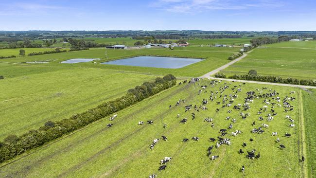 The White family bought their Leongatha property together about 22 years ago.