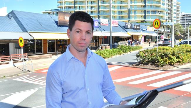 Aria development director Michael Hurley in Mooloolaba.