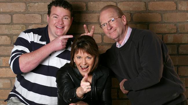 Cosi Costello with Jane Reilly and John Blackman in 2007.