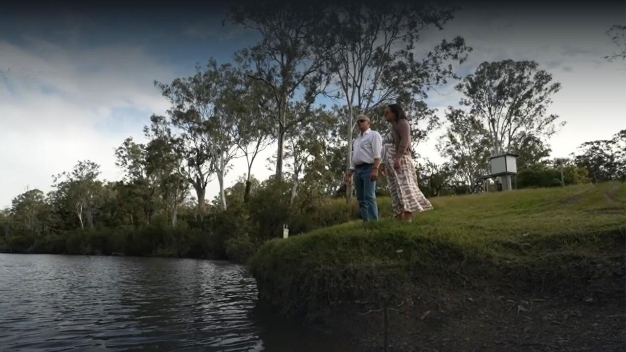 Jack McLennan's heartbroken parents trace their son's final steps before mystery disappearance by visiting Ficks Crossing, where he was last seen. Photo credit: A Current Affair / 9NOW