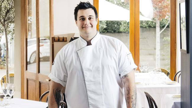 Nicholas Deligiannis is head chef at Frederic in Cremorne.