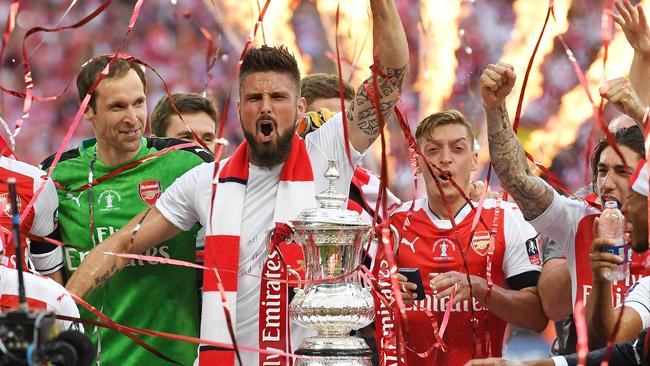 Olivier Giroud and Arsenal’s FA Cup winners are heading to Sydney this month.