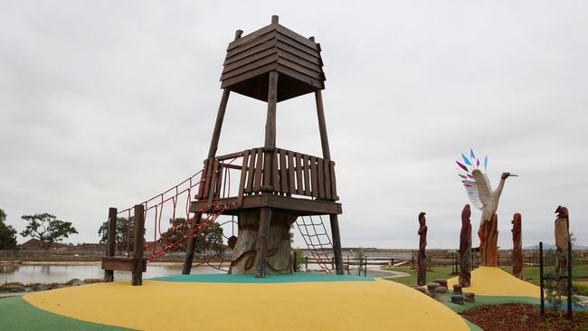 The adventure playground is set to open on Sunday. Picture: Brendan Francis