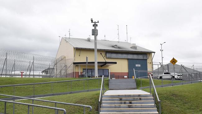 Outside the Woodford Correctional Centre. Picture: Patrick Woods.