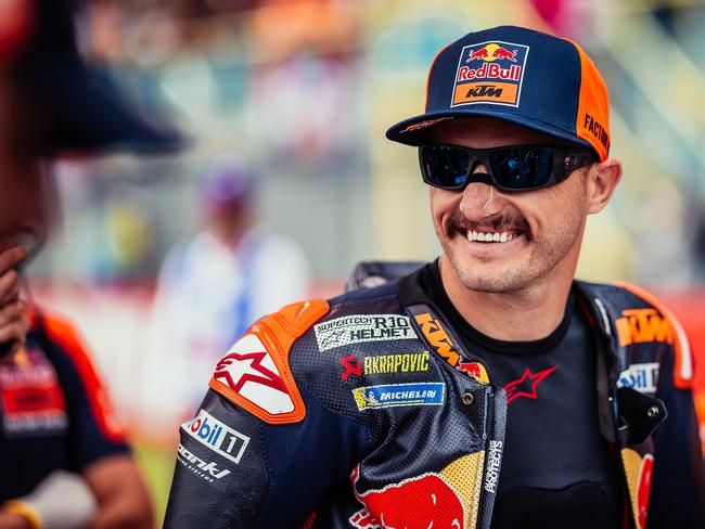 Australian Jack Miller (factory KTM team) at the Dutch TT at Assen, Netherlands, June 2024. Pic: Rob Gray (Polarity Photo)/KTM