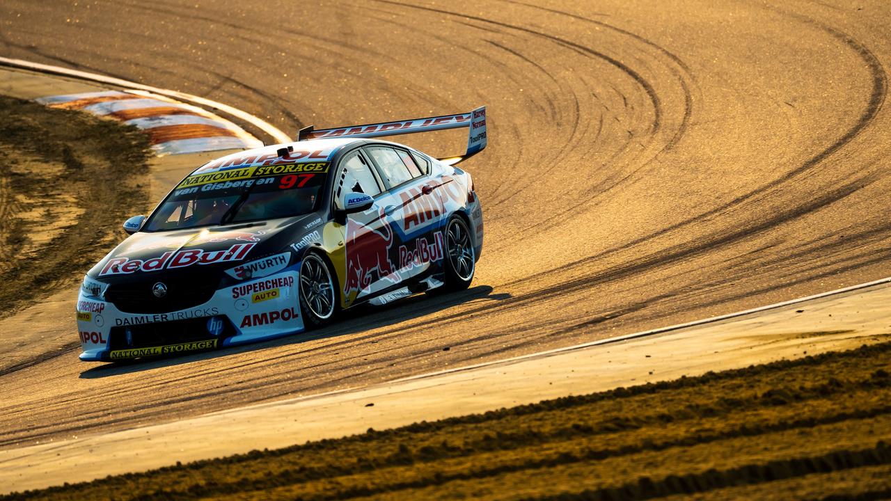 Van Gisbergen came up short in a tense battle. (Photo by Daniel Kalisz/Getty Images)