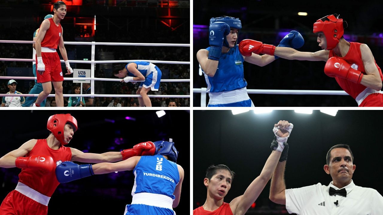 Lin Yu Ting easily won her first fight in Paris.