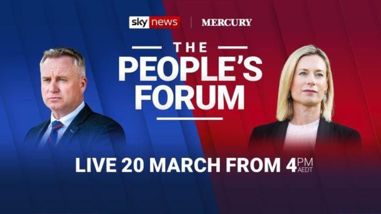 Sky News to host final leaders' debate before Tasmania goes to the polls 