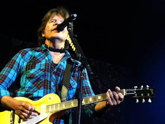 BluesFest music festival held in Byron Bay. John Fogerty performs.