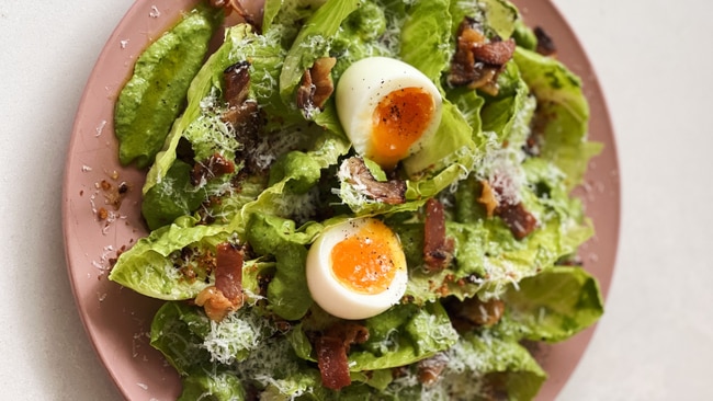 Caesar salad with green goddess sauce by Sammy Jakubiak. Image: Supplied