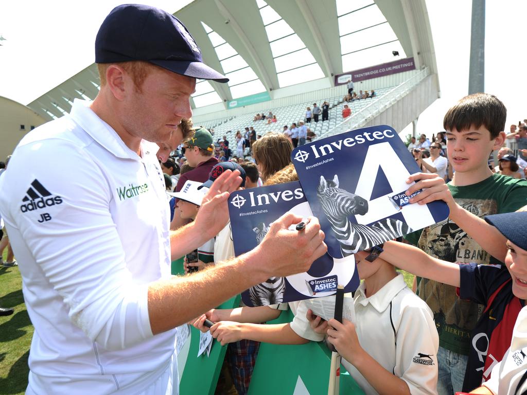 Bairstow is a popular figure with the England fans. Picture: Ben Radford/Corbis via Getty Images