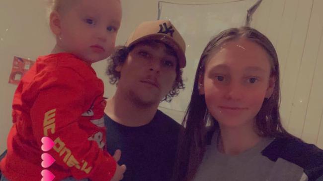 Parents of two-year-old Izaya Jasperson who died tragically in a car crash on Marlborough Sarina Rd in Clark Creek, Kira Jasperson and Javarn Doyle. Picture: Facebook