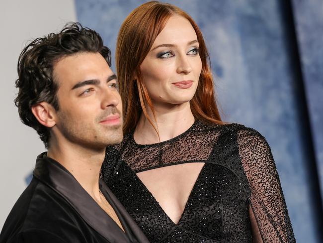 Sophie Turner with ex-husband, singer Joe Jonas. Picture: Amy Sussman/Getty Images