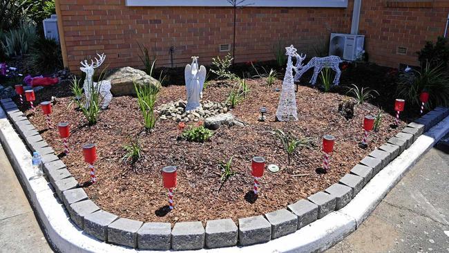 Bunnings fixes up nursing home garden. Picture: Cordell Richardson