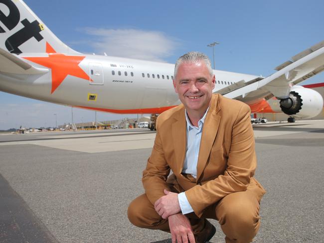 Avalon Airport CEO Justin Giddings. The first flights in and out of Avalon start tomorrow. Picture: Peter Ristevski