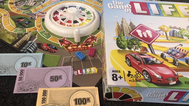 Game of Life gives players $50,000 for each child they have. If only that were true for real.