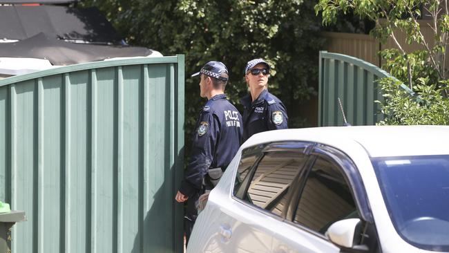 The raids were part of a co-ordinated operation across southwest Sydney. Picture: Dylan Robinson