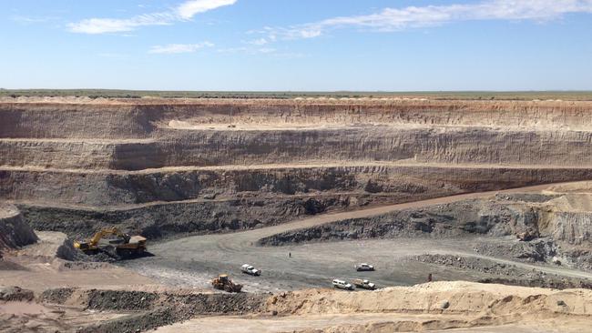 CU River's iron ore mine at Cairn Hill in South Australia. Picture: Supplied