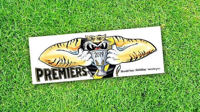 Get your bonus tigers bumper sticker on Wednesday.