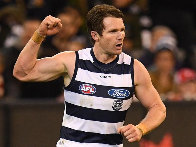 Patrick Dangerfield. (AAP Image/Julian Smith)