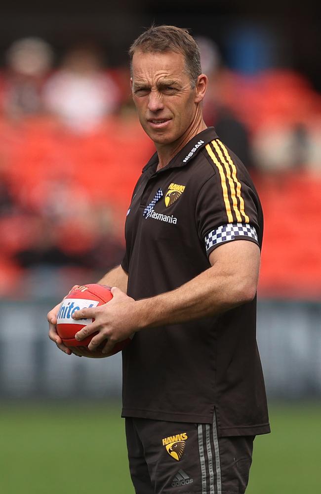 Hawthorn head coach Alastair Clarkson in 2020. Picture: Chris Hyde/Getty Images.