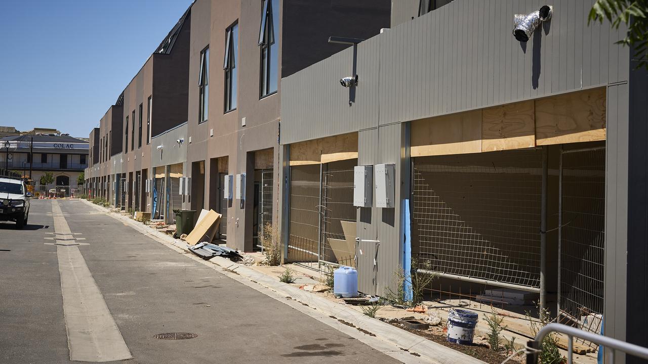 Some residents have been waiting more than four years for their homes to be finished. Picture: Matt Loxton