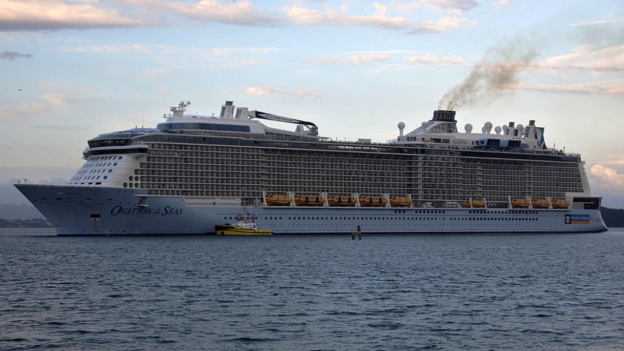 Some passengers from Ovation of the Seas were on White Island when it erupted. Picture: Colin Hunter.