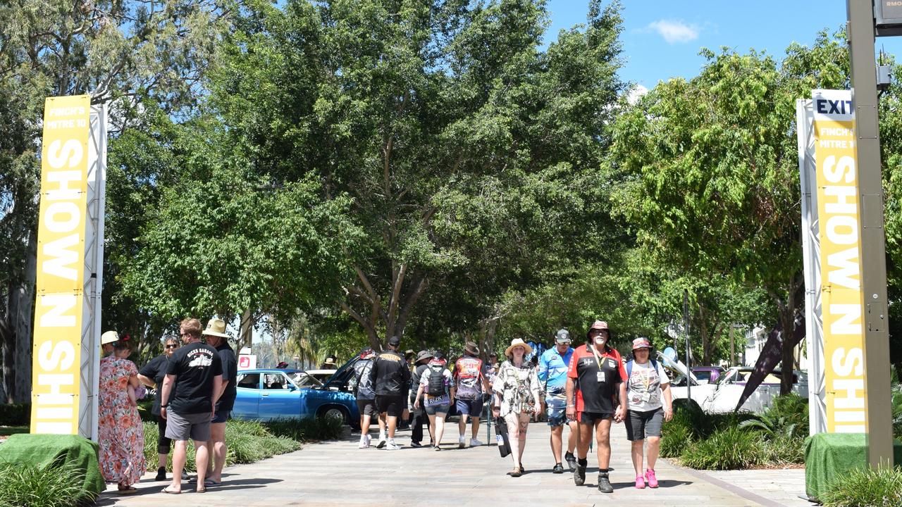 Show 'n' Shine at Rockynats 04 CBD precinct on March 31, 2024. Picture: Aden Stokes