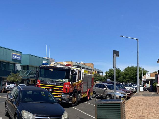 Emergency services have been called to the NSW Environment Protection Authority in Dubbo.