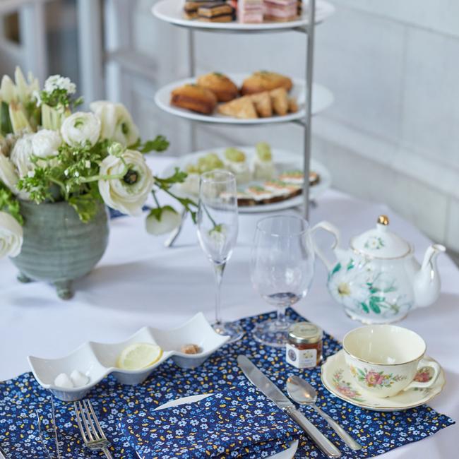 Afternoon tea at The Hermitage Hotel, Nashville, US.