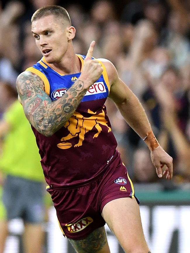 Dayne Beams in action for Brisbane.