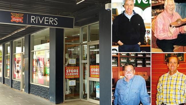 web Rivers store closing down