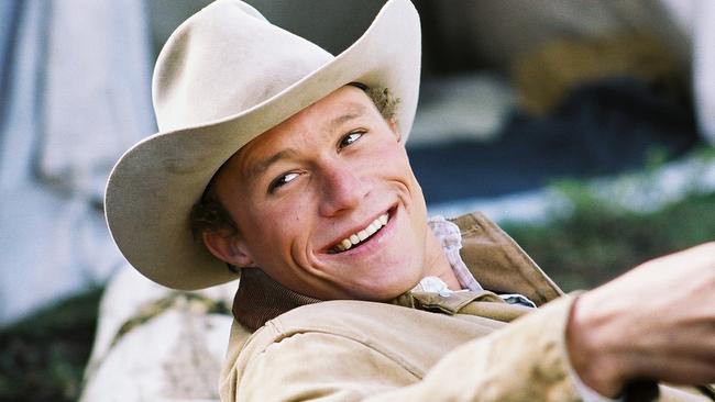 Heath Ledger as Ennis Del Mar in Brokeback Mountain -® Kimberley French  From the exhibition: Heath Ledger: A Life in Pictures Western Australian Museum Sat 14 Oct 2017 – Mon 29 Jan 2018 To be used in conjunction with exhibition only; must credit