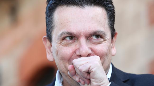 Senator Nick Xenophon announced he is a dual British citizen. (Pic: Tait Schmaal)