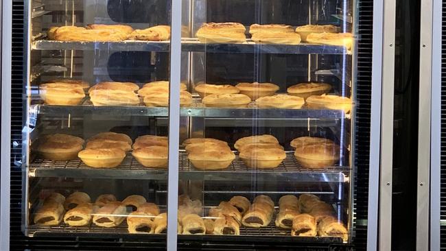 Some of the tasty pies at the Robertson Pie Shop. Picture: Jenifer Jagielski