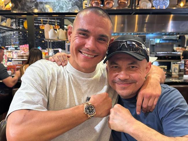 tim and kostya tszyu catch up after a long absence.