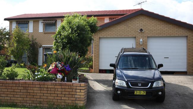 The Glenfield home where Brayden was shot while sleeping in his bed.