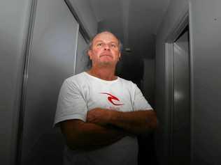 Wayne Fairbrother believes he has been treated unfairly by property owners. Picture: Peter Carruthers