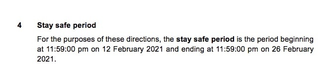 A constitutional lawyer has warned the period for a lockdown was for two weeks, not five days.