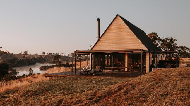 The north view of the Swan River Sanctuary lodge. Picture: Stu Gibson