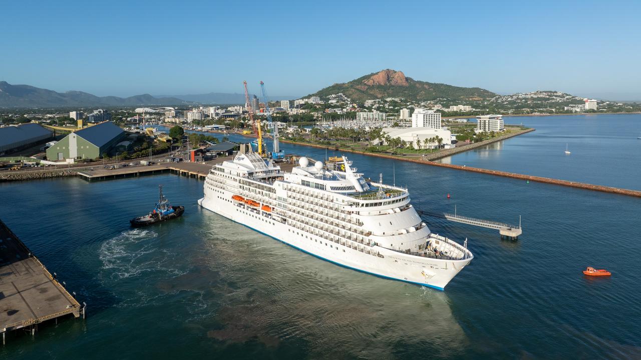 Aerial view of Quayside Terminal, Port of Townsville