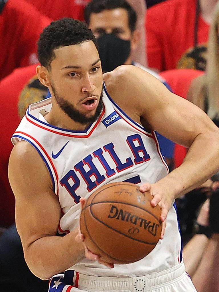 Andrew Bogut fears Ben Simmons’ trade value is dwindling.